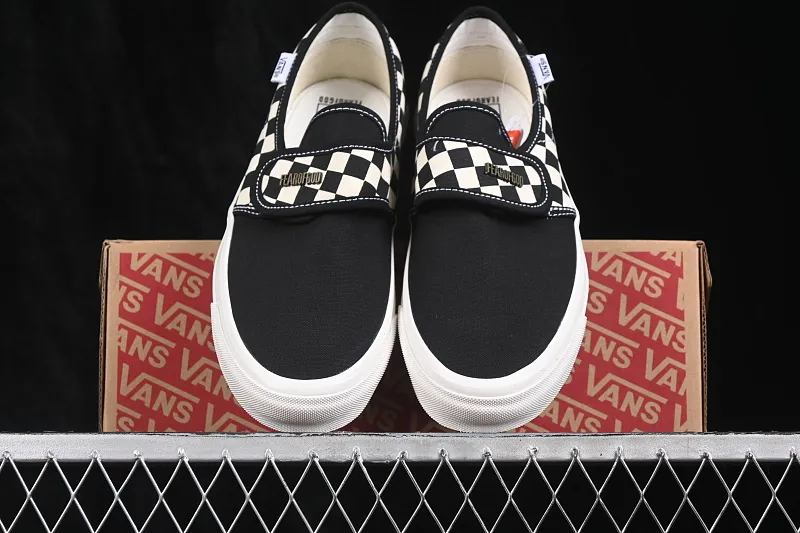 All categories Vans Vans series Vans Low Vans low-top Vans Slip-On Classic checkerboard slip-on casual sneakers VN0A3J9FPZT